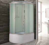 Душевая кабина Niagara NG-3320-14R (1200х800х2150) высокий поддон(40см) стекло МАТОВОЕ 4 места