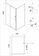 Душевое ограждение Niagara NG-43-11AG-A70G (110*70*190) прямоугольник, дверь распашная, 2 места