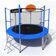 БАТУТ I-JUMP BASKET 16FT 4,88м с лестницей (blue)