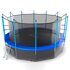 Батут с внутренней сеткой и лестницей + нижняя сеть EVO JUMP Internal 16ft (Blue) + Lower net