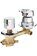 Душевая кабина River Quadro 100/80/24 MT без крыши