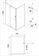 Душевое ограждение Niagara NG-43-10AG-A70G (100*70*190) прямоугольник, дверь распашная, 2 места
