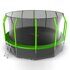 Батут EVO JUMP Cosmo 16ft (Green) + Lower net